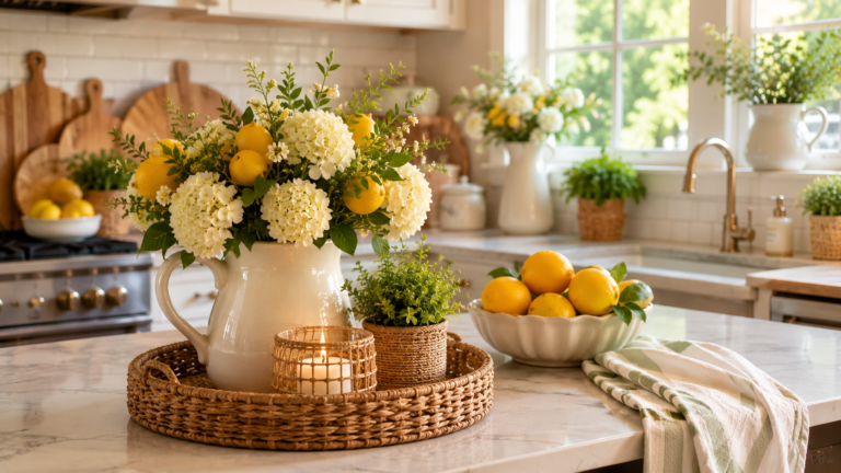 23 Easy Summer Kitchen Decor Ideas To Make Your Home Feel Fresh