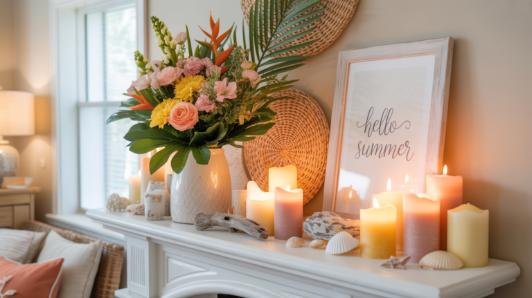 23 Summer Mantel Decor 2026