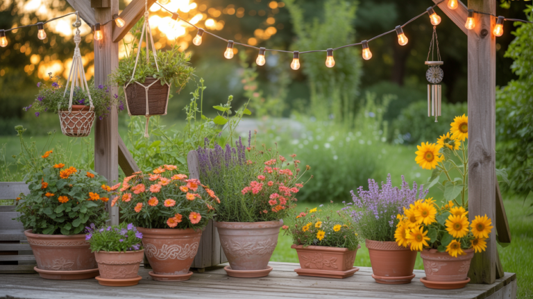 18 Summer Garden Decor Ideas