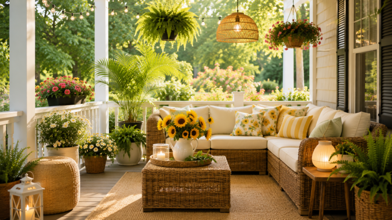 11 Stunning Summer Back Porch Decor Ideas