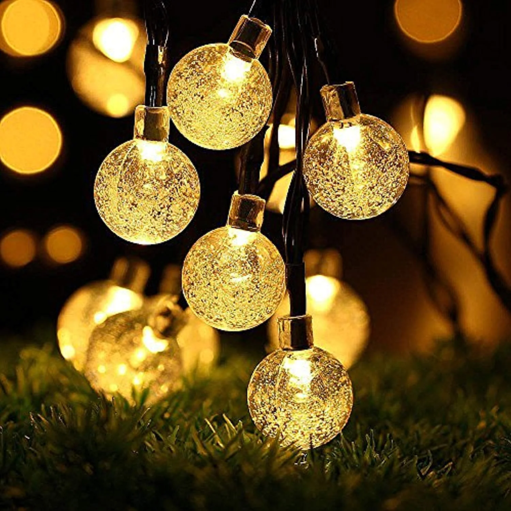 Solar-Powered String Lights