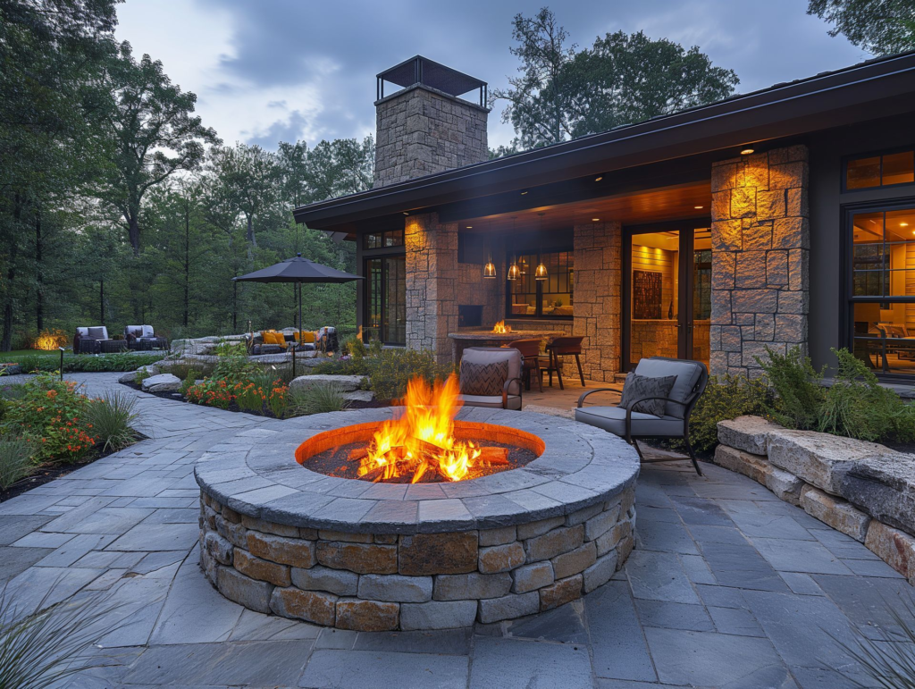 Backyard Fire Pit