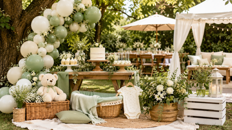 24 Stunning Outdoor Baby Shower Ideas To Copy For A Garden Party