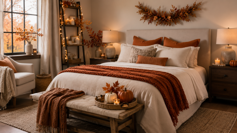 25 Fall Bedroom Decor Ideas for A Warm and Inviting Look