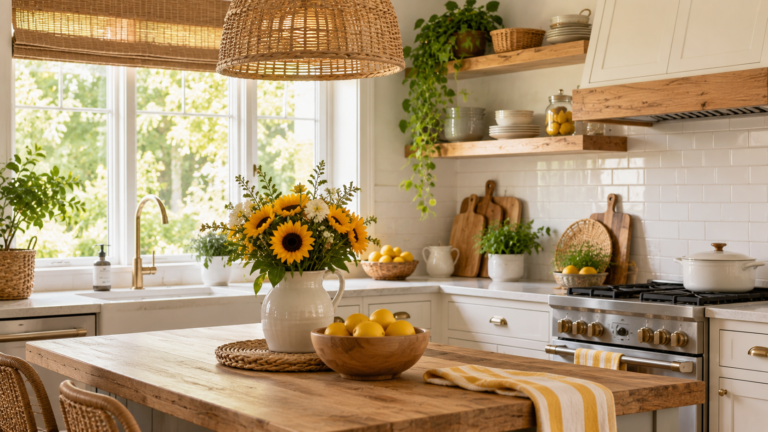 20 Summer Kitchen Ideas To Maximize Natural Light