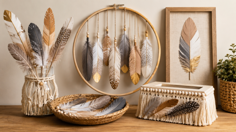 12+ Creative Feather Craft Ideas for Your Home