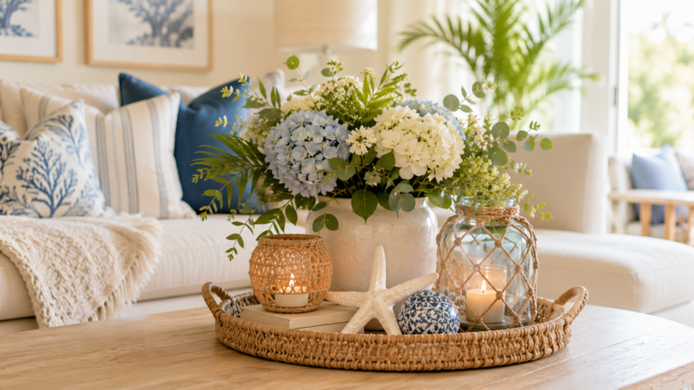 27 Genius Summer Coffee Table Decor Ideas That Feel Fresh and Pretty