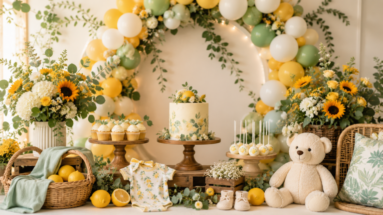 15 Beautiful August Baby Shower Theme Ideas For A Late Summer Party
