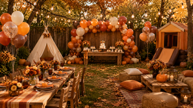 30 Fall Birthday Party Ideas for A Cozy Celebration
