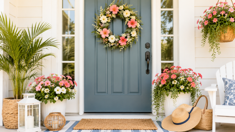 27 Best Summer Front Door Ideas to Make Your Entry Feel Fresh
