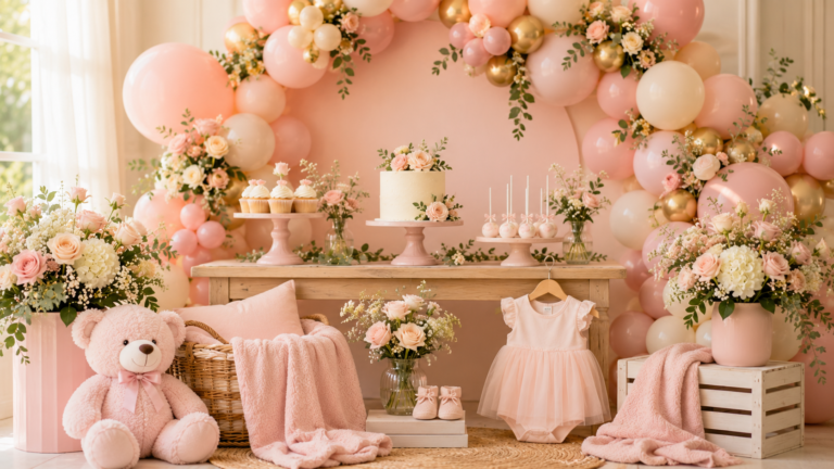 24 Adorable Girl Baby Shower Decor Ideas Full Of Pretty Details