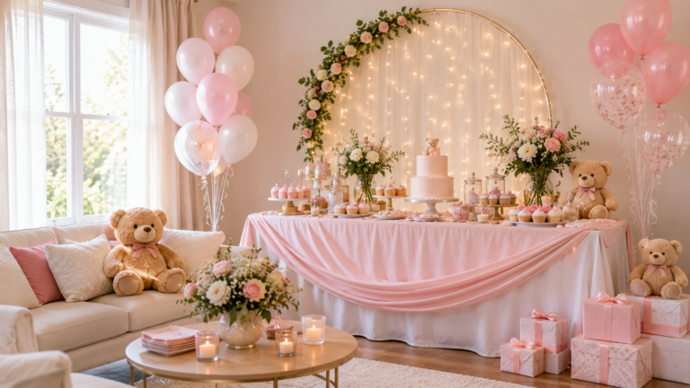 32 Sweet Baby Shower Decorations At Home That Feel Easy And Pretty