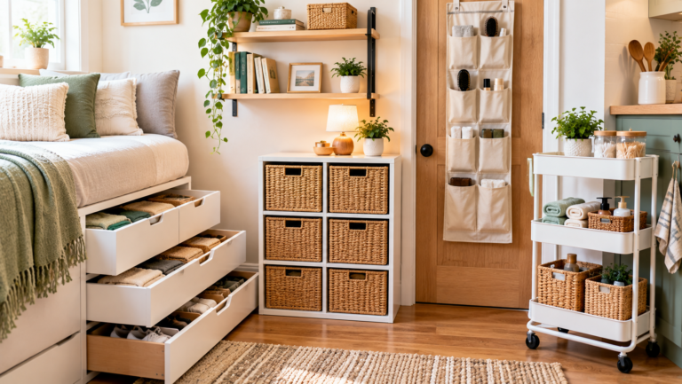 32 Clever DIY Storage Solution For Small Spaces