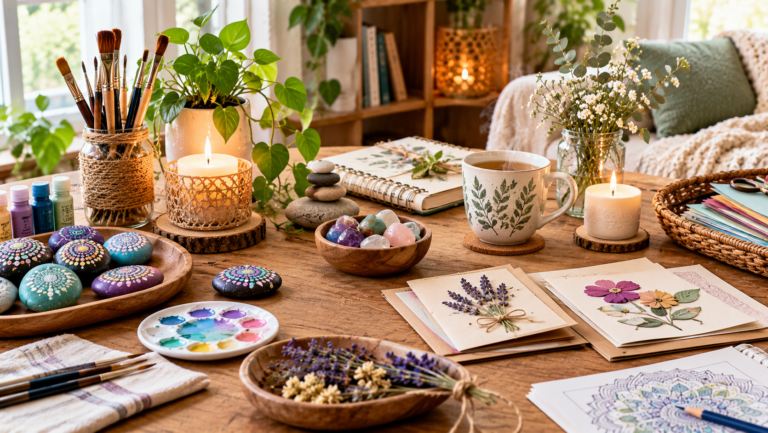 Mindfulness Crafts for Adults: Slow, Simple Ideas for When Your Mind Feels Loud