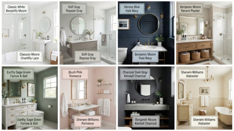 27 Bathroom Paint Color Ideas To Transform Your Space
