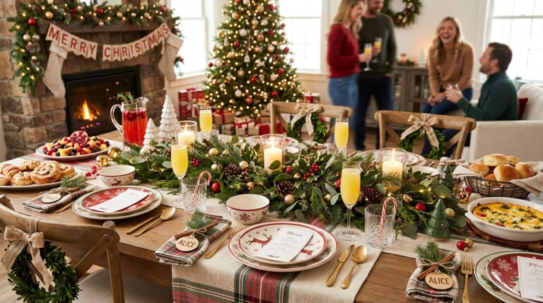 33 Beautiful Christmas Brunch Decor Ideas To Create