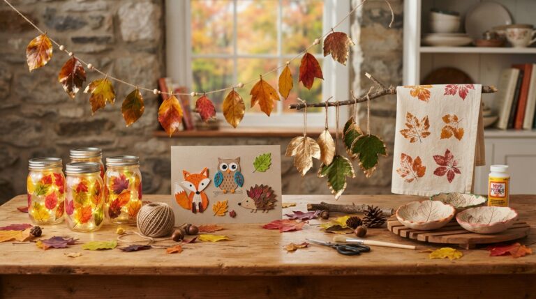 Fall Leaf Crafts for Adults That Are Actually Worth Your Time