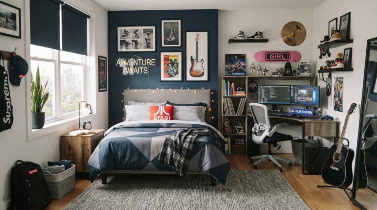 Modern Teen Boy Bedroom Decor: 21 Stylish Ideas That Feel Personal