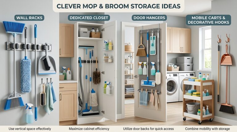 25 Mop And Broom Storage Ideas for 2026