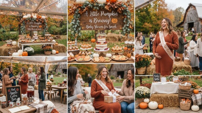 October Baby Shower Ideas