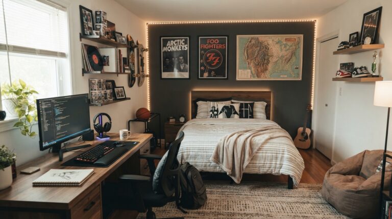 Teen Boy Bedroom Inspiration: 30 Stylish and Practical Ideas