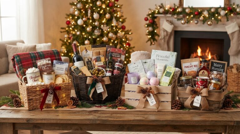 25 Thoughtful Christmas Basket Ideas For Girlfriend