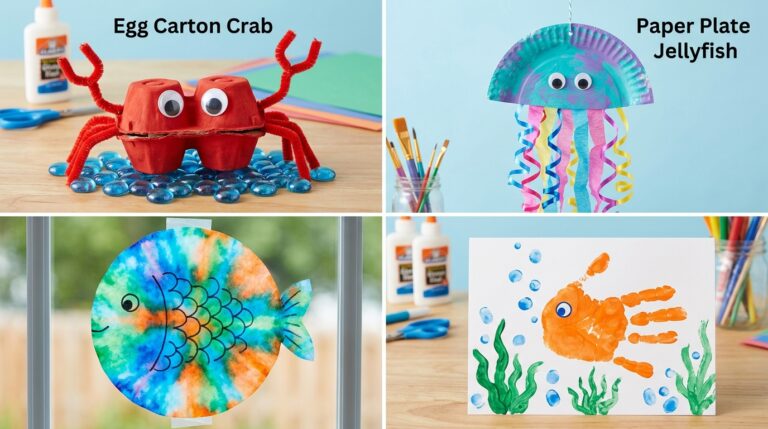 33 Under the Sea Craft Ideas to Keep Kids Busy