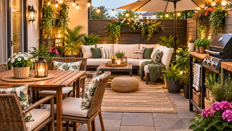 25 Ways To Transform A Small Patio Into A Multipurpose Space