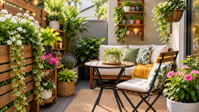 18 Ways to Incorporate Plants into Small Outdoor Areas