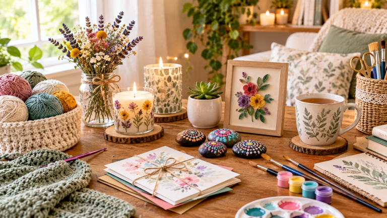 Relaxing Crafts for Adults That Turn Ordinary Moments Into Self-Care