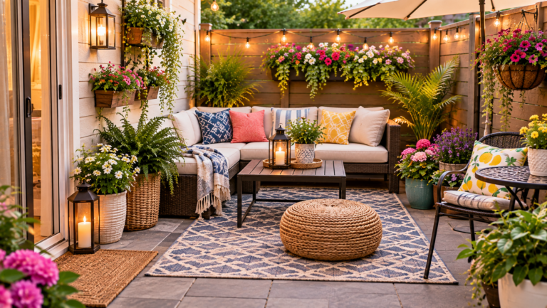 35 Clever Small patio Decor Ideas On A Budget