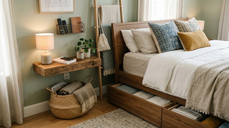 21 Bedside Storage Ideas for 2026