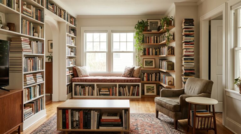 20 Genius Book Storage Ideas for 2026