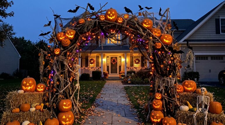 13 Spooky DIY Halloween Archway Ideas For You