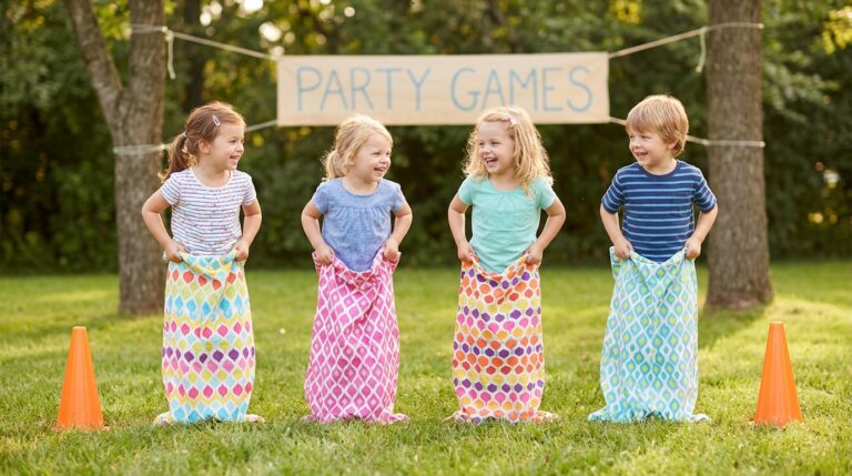 23 DIY Party games For Kids