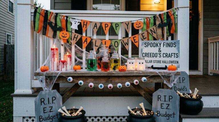 25 Dollar Store Halloween Decorations That Look High-End (DIY Hacks)