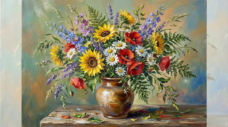 21 Easy Flower Painting Ideas