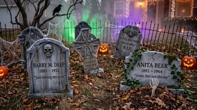 13 DIY Halloween Tombstone Ideas For You To Recreate
