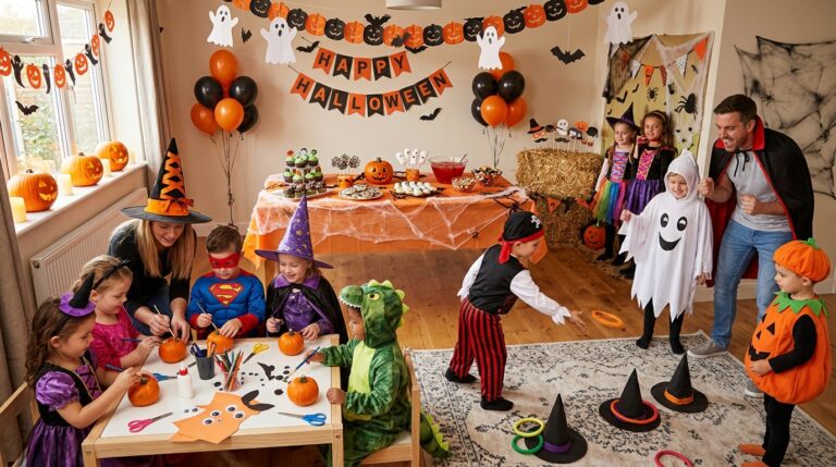 23 Halloween Party Ideas for Kids at Home (Ages 4–12, Full Party Plan)
