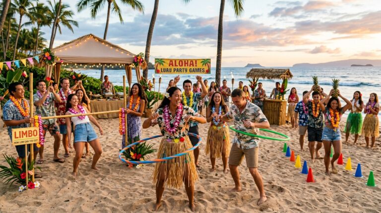 21 Easy Luau Party Games With Instructions
