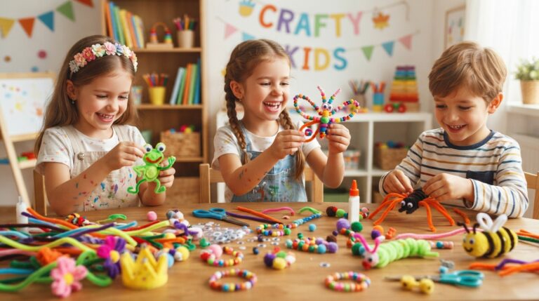 17 Pipe Cleaner Crafts for Kids That Are Fun to Twist Together
