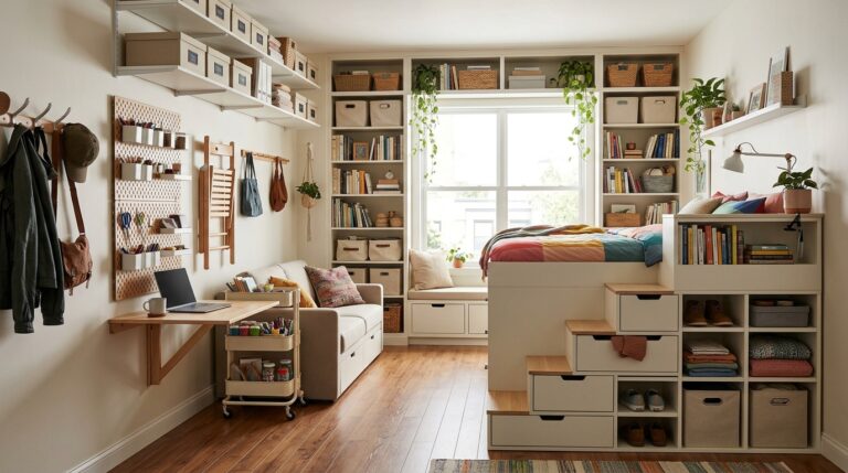 24 Storage Ideas For Small Spaces in 2026