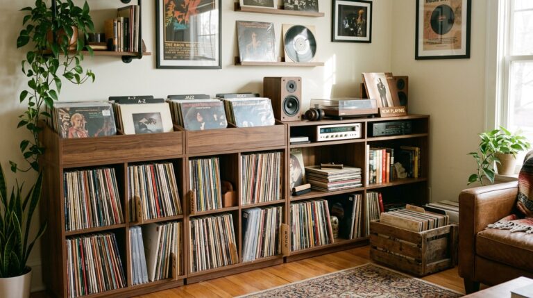 21 Vinyl Record Storage Ideas for 2026