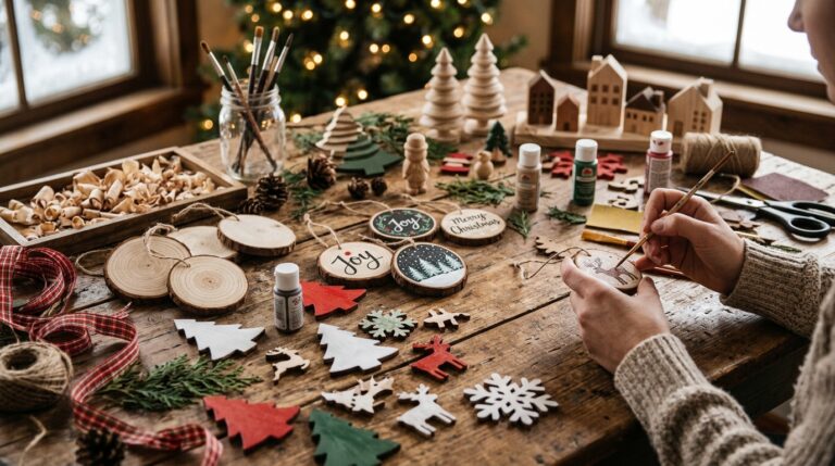 21 Wooden Christmas Crafts